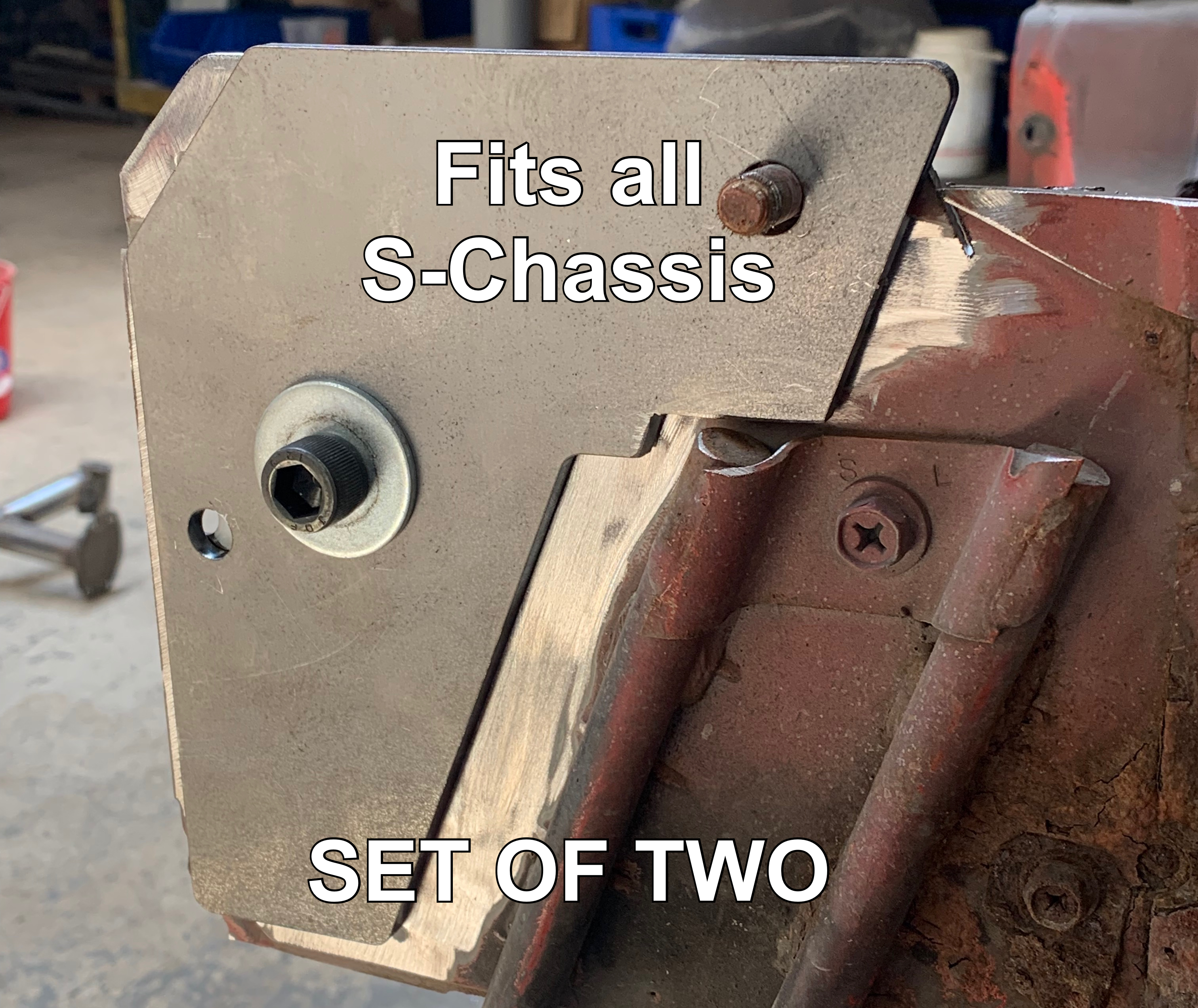 S-Chassis S13 S14 S15 Reinforcement Plate / Bash Bar Base
