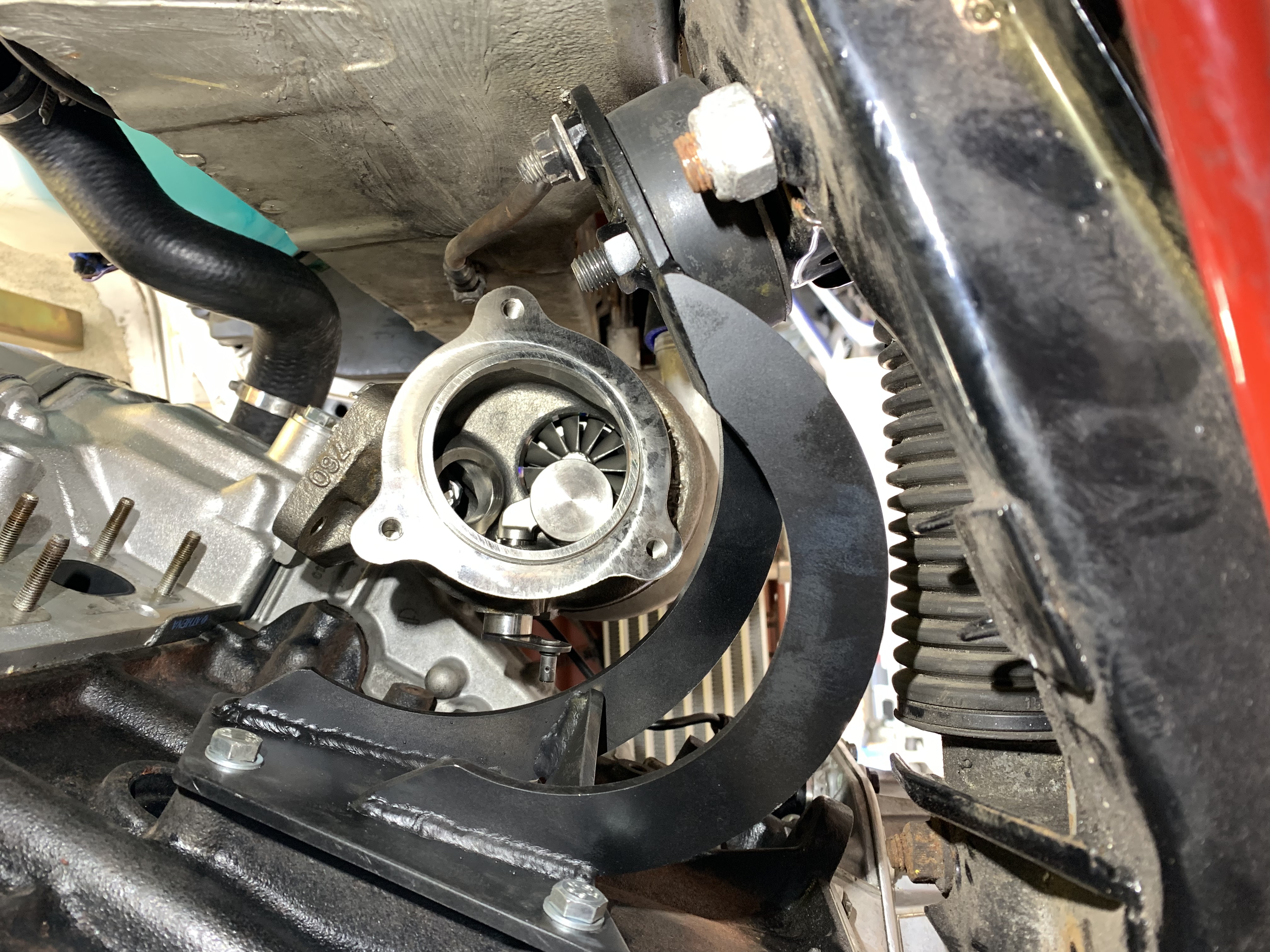 BMW E30 M42 M44 Bottom Mount Turbo Engine Mount