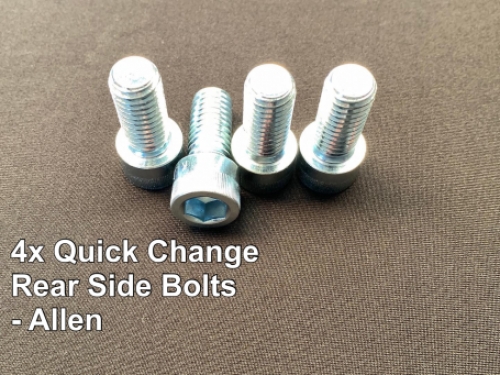 Quick Change - Side Mount To Frame Bolts - Allen